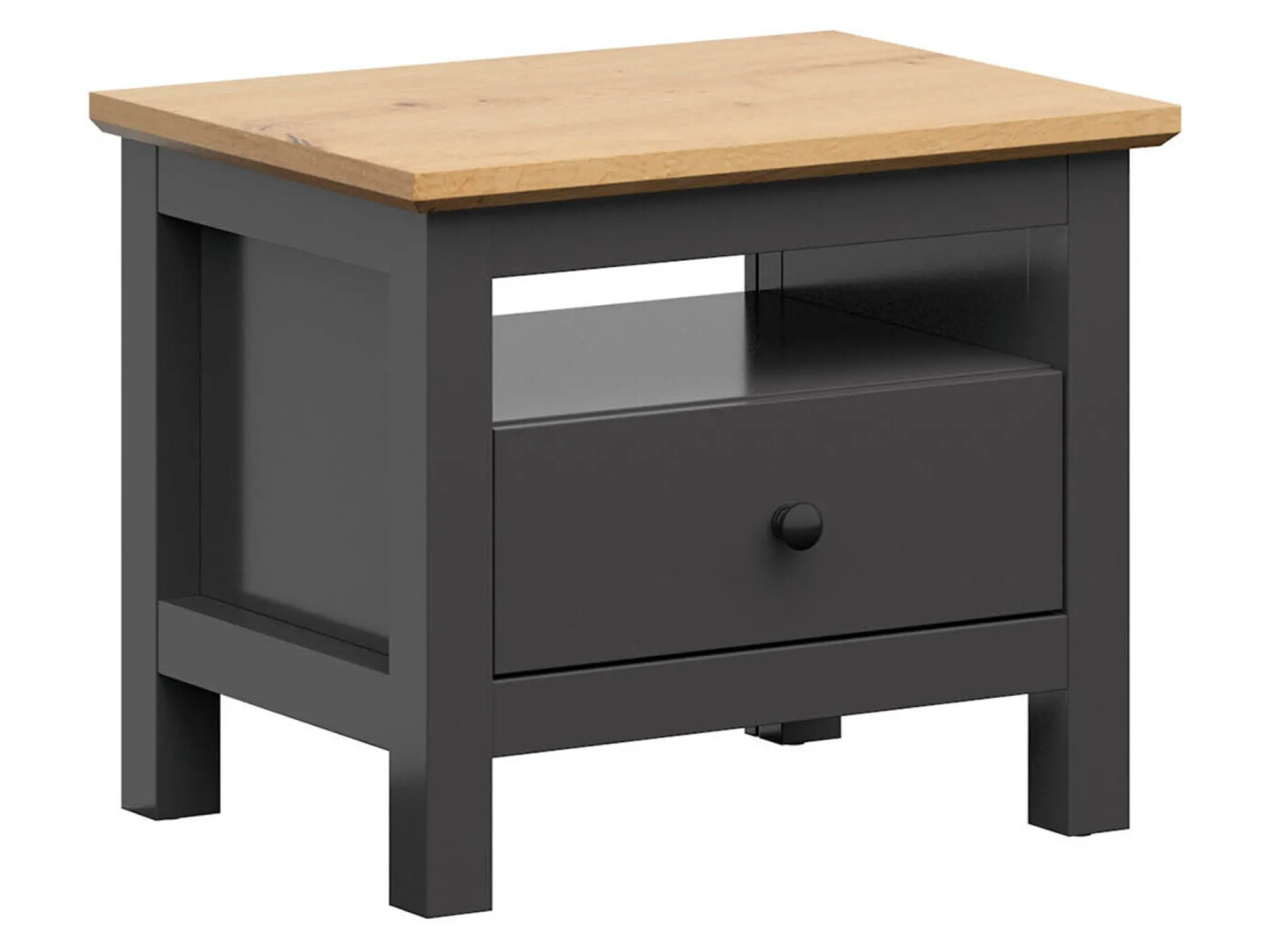 Sengebord Sordoro 100 (Grafit + Artisan eg)