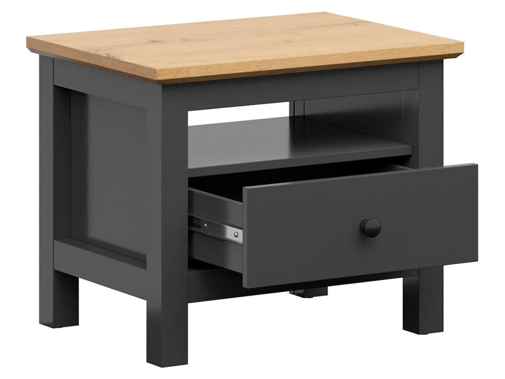 Sengebord Sordoro 100 (Grafit + Artisan eg)