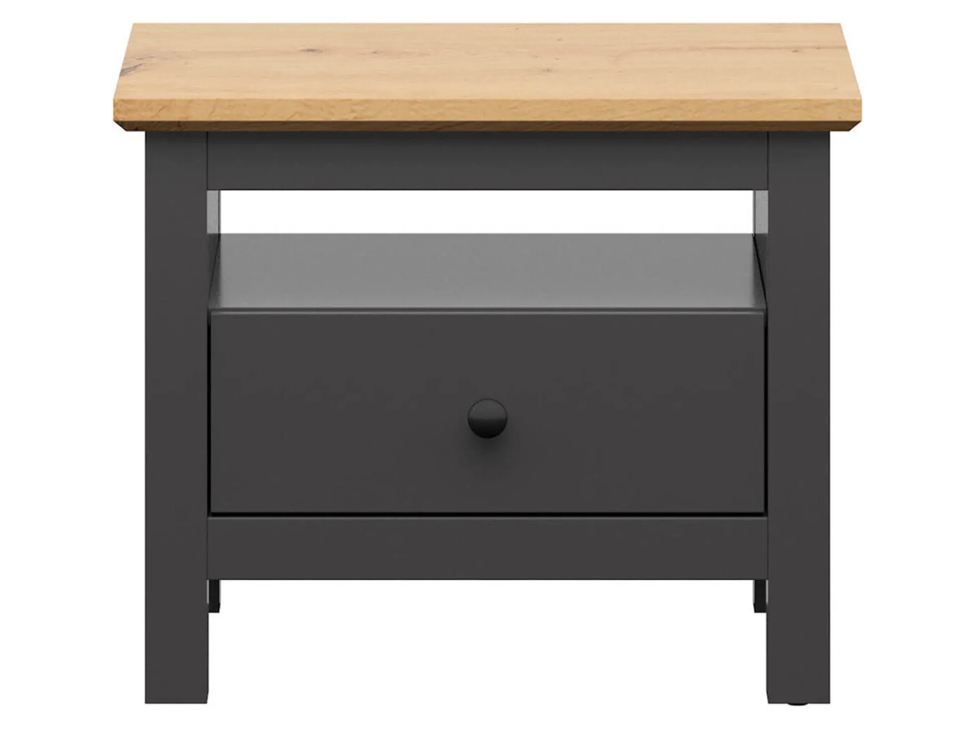 Sengebord Sordoro 100 (Grafit + Artisan eg)