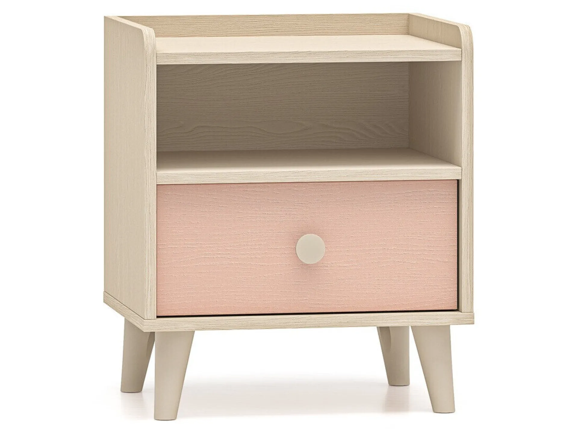 Sengebord Tortoli 108 (Lyserød)