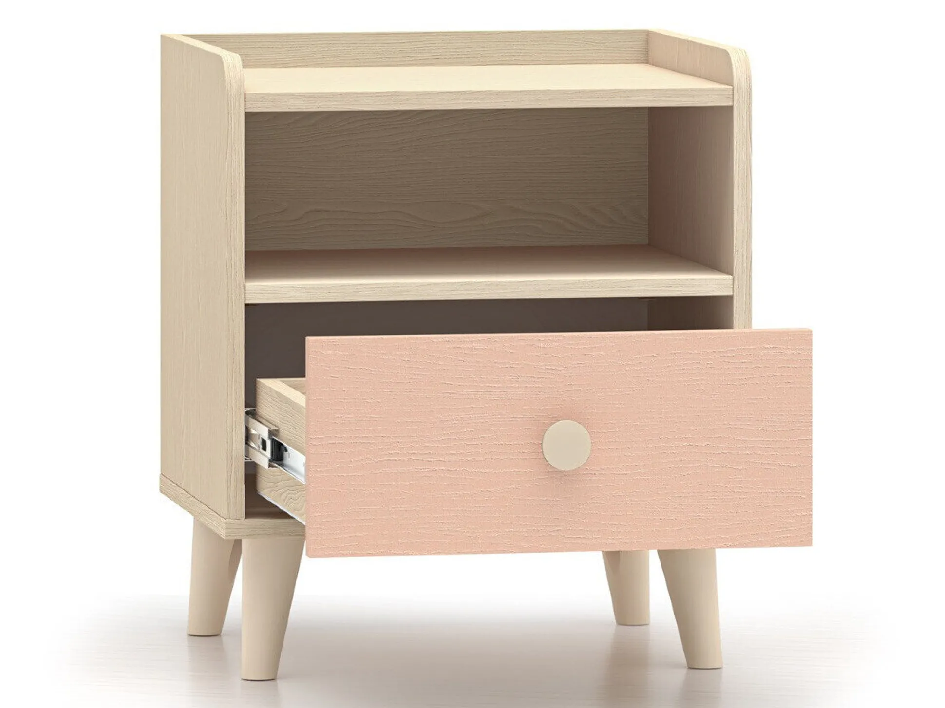 Sengebord Tortoli 108 (Lyserød)