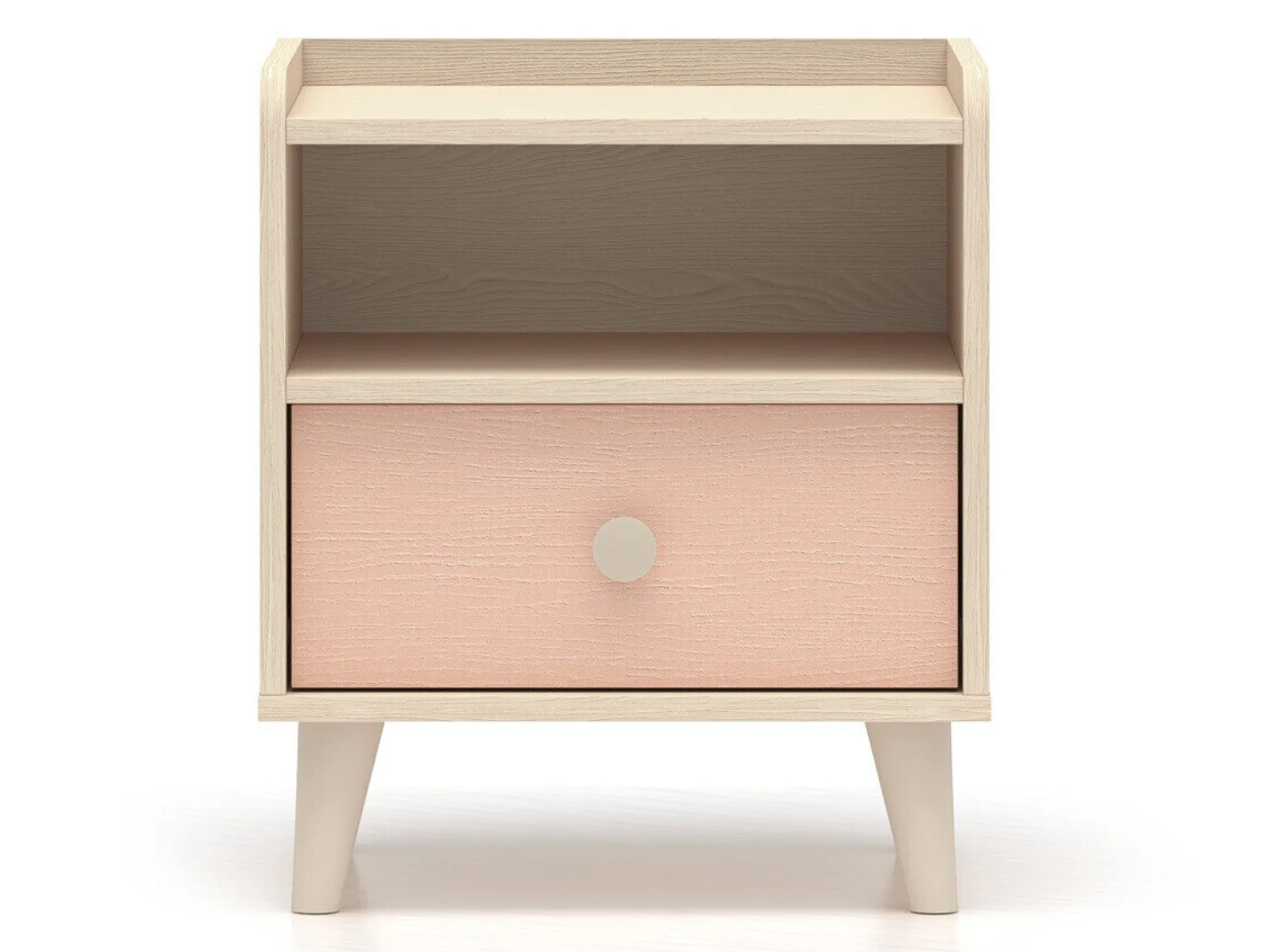 Sengebord Tortoli 108 (Lyserød)