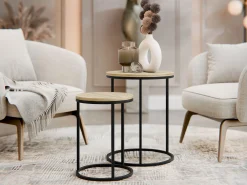 Sidebordesæt Iter (Lyst træ)