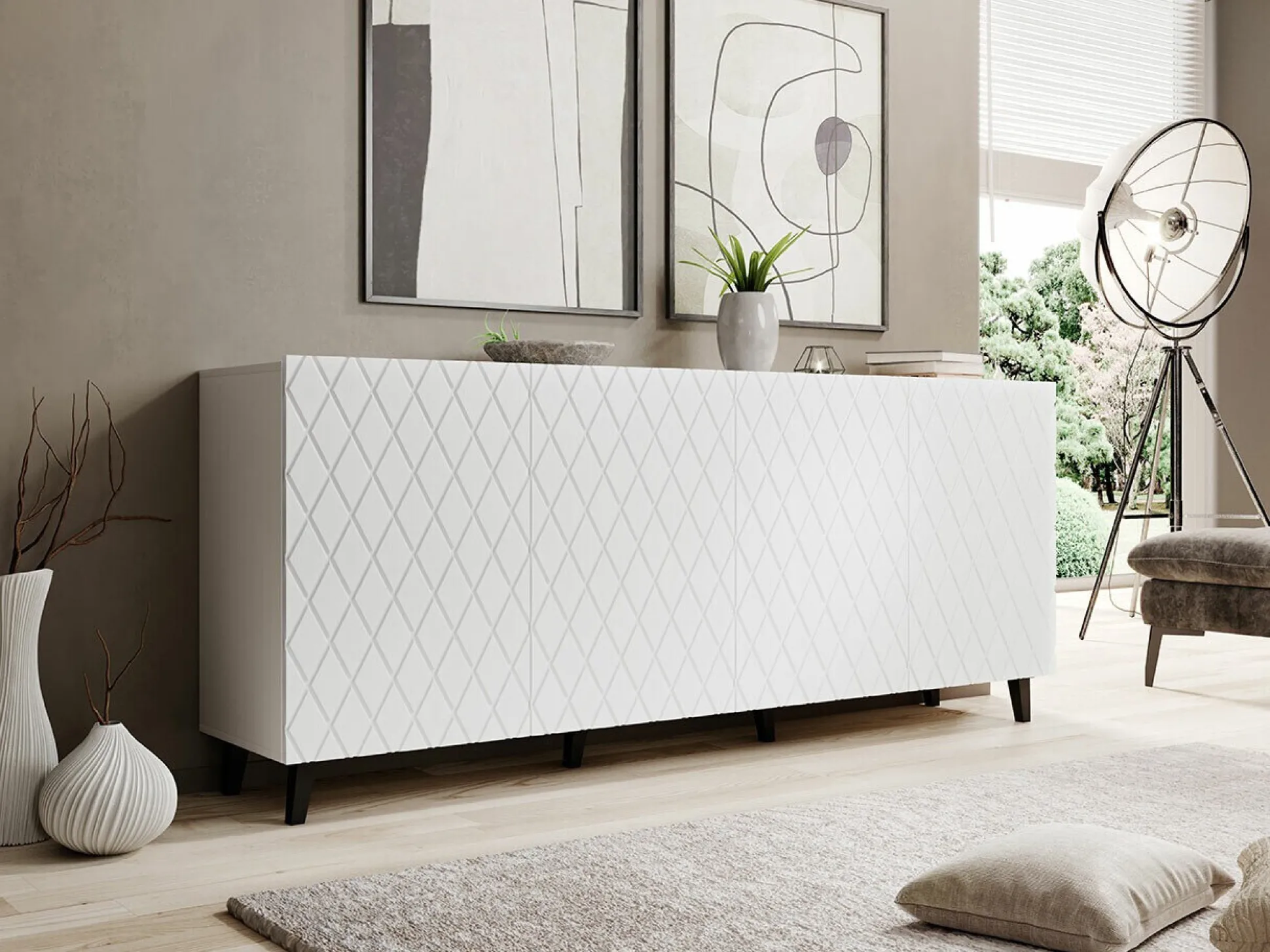 Skænk Charlotte 173 (Hvid)