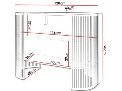Skænk Civer (Sort + Hvid)