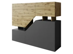 Skænk Comfivo Daldune (Wotan eg + Antracit)