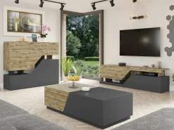 Skænk Comfivo Daldune (Wotan eg + Antracit)