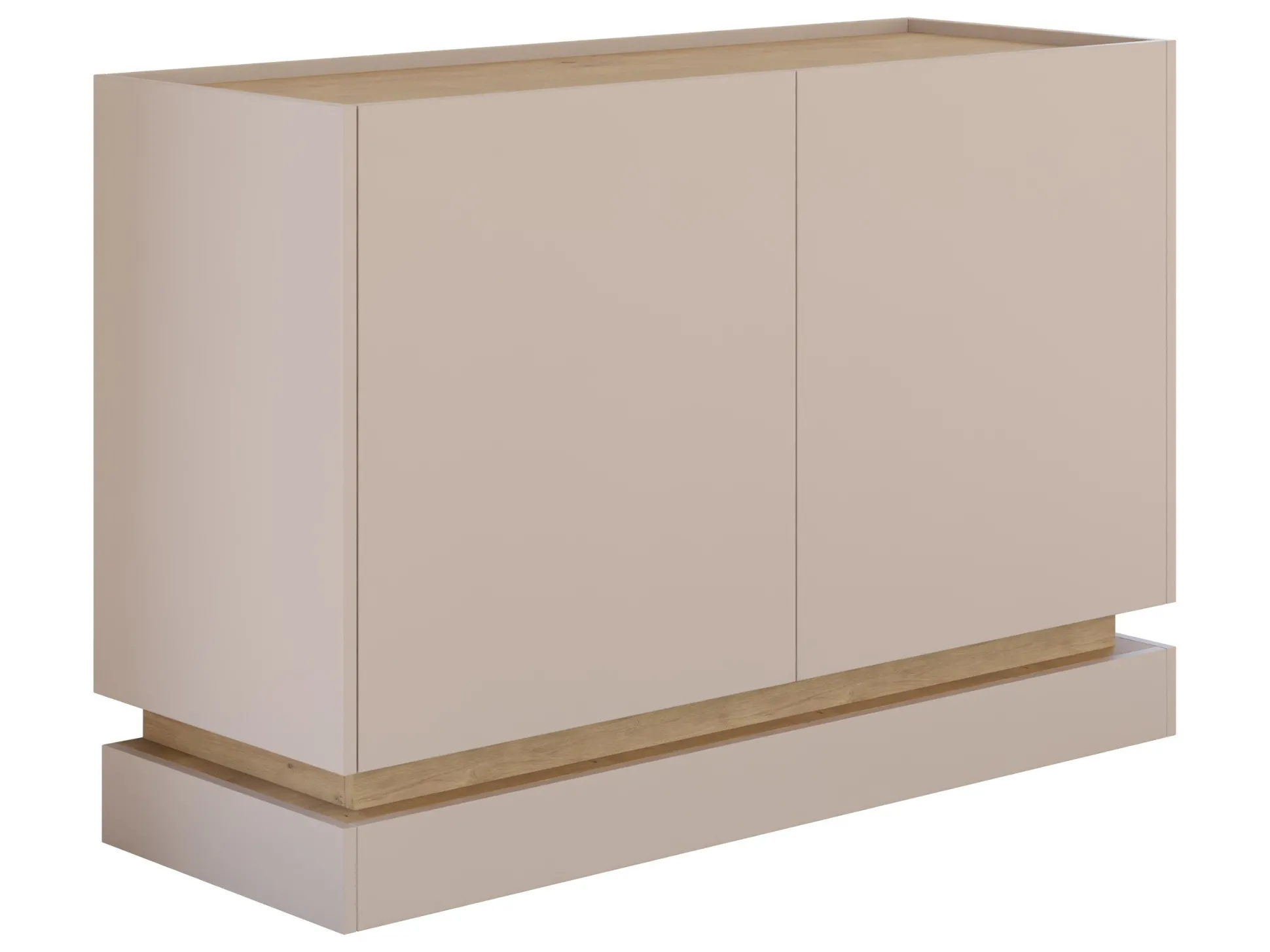 Skænk Comfivo Tilia (Lysebrun + Egetræ)