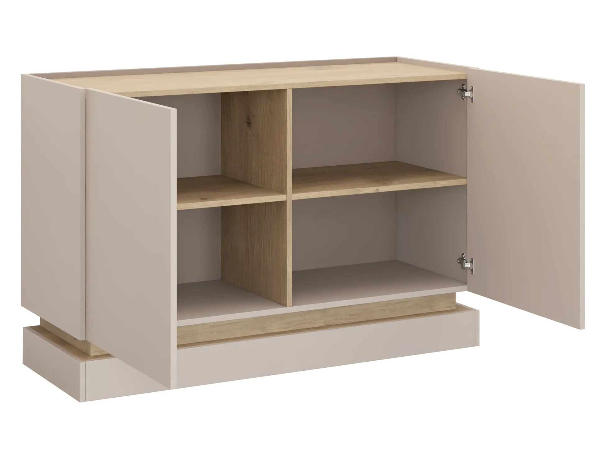 Skænk Comfivo Tilia (Lysebrun + Egetræ)