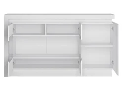 Skænk Feldeli 104 (Hvid + Glansfuld hvid)