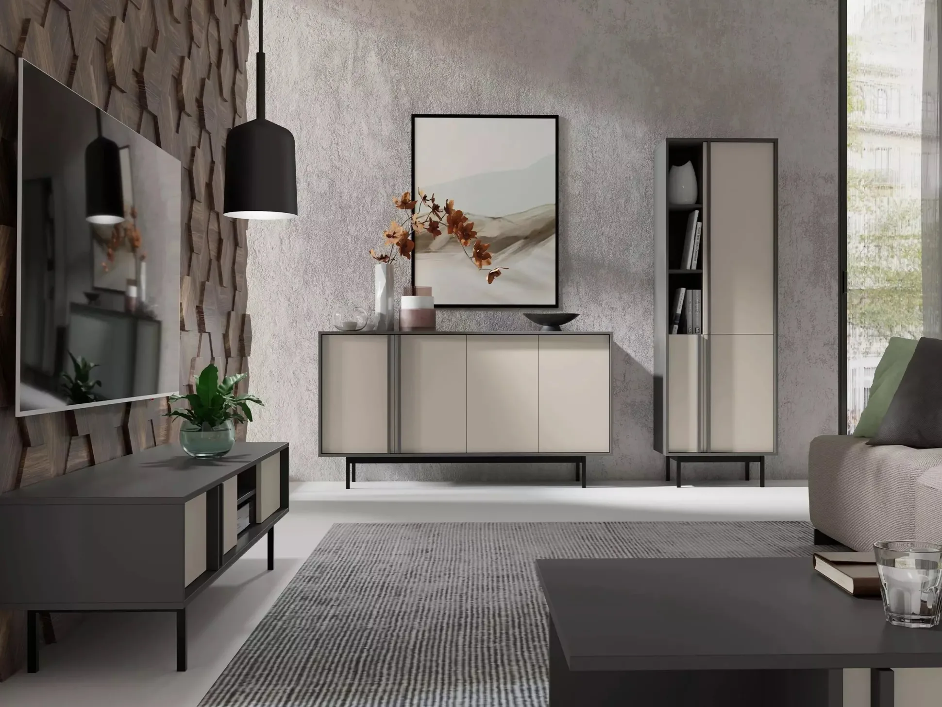 Skænk Levali 105 (Beige)