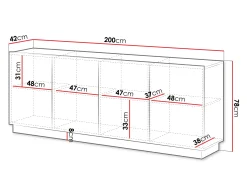 Skænk Lingua (Hvid)