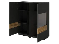 Skænk Livlore 106 (Matera grå + Wotan eg)