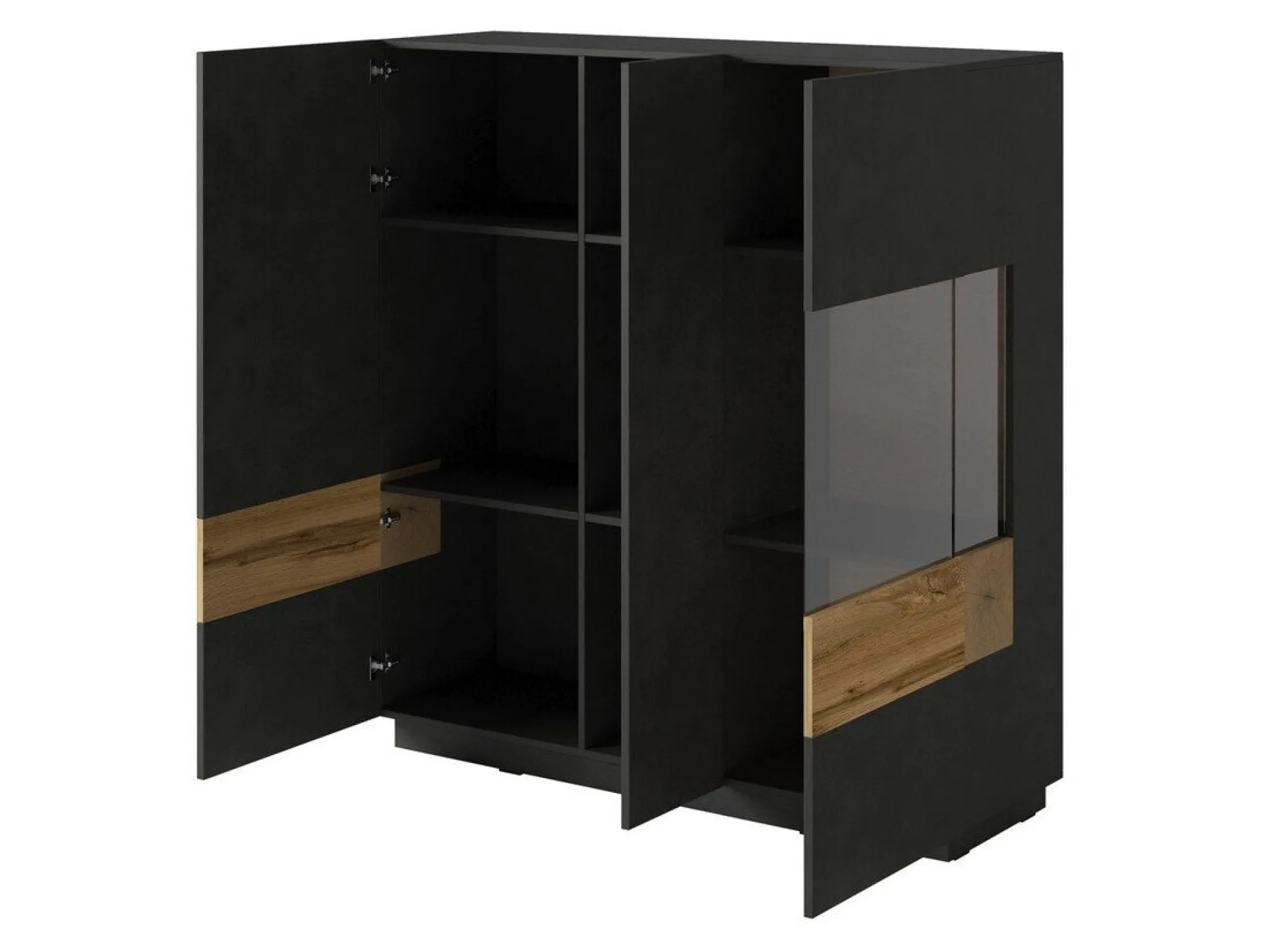 Skænk Livlore 106 (Matera grå + Wotan eg)