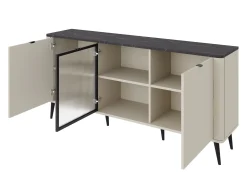 Skænk Lufela 105 (Kashmir + Grå marmor)