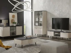 Skænk Lufela 105 (Kashmir + Grå marmor)