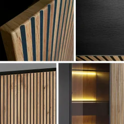 Skænk Manal (Sort + Wotan eg)