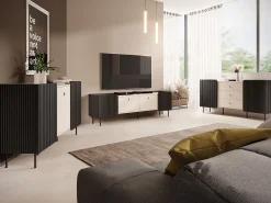 Skænk Mansfield 101 (Sort + Kashmir)