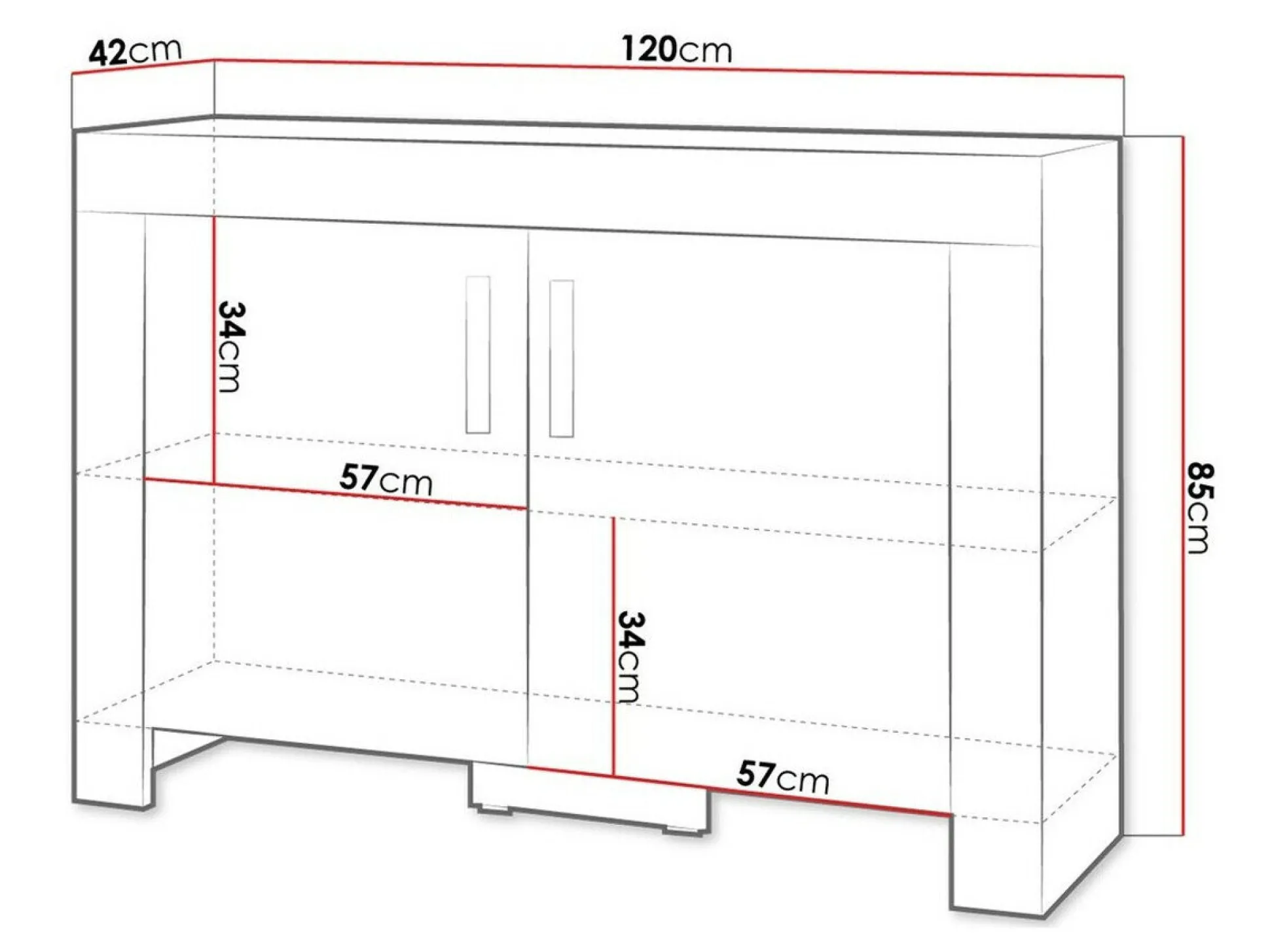 Skænk Melfeli 109 (Sonoma eg)