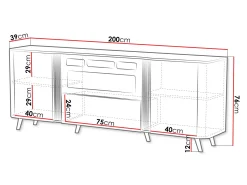 Skænk Modus I (Kashmir + Sort)