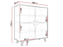 Skænk Monfera 103 (Hvid)