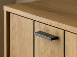 Skænk Morelmi 102 (Antracit + Egetræ)