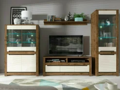 Skænk Ophevaru 102 (Glossy cream + April egetræ)