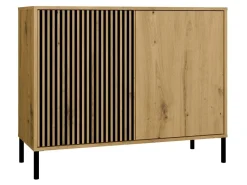 Skænk Orlsone 109 (Artisan eg + Sort)