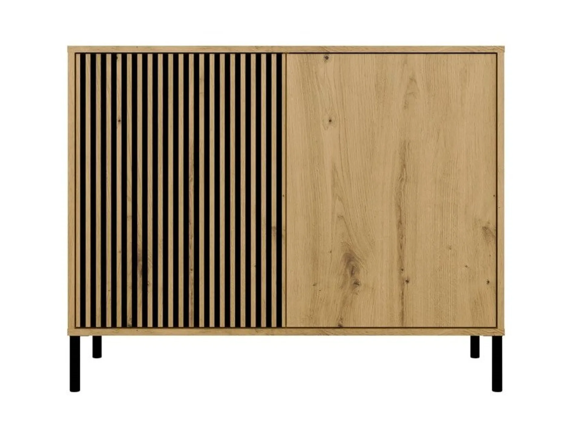 Skænk Orlsone 109 (Artisan eg + Sort)