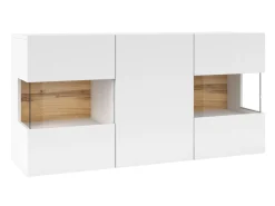 Skænk Revmiru 102 (Hvid + Wotan eg)