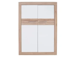 Skænk Romfera 104 (Hvid + San remo eg)