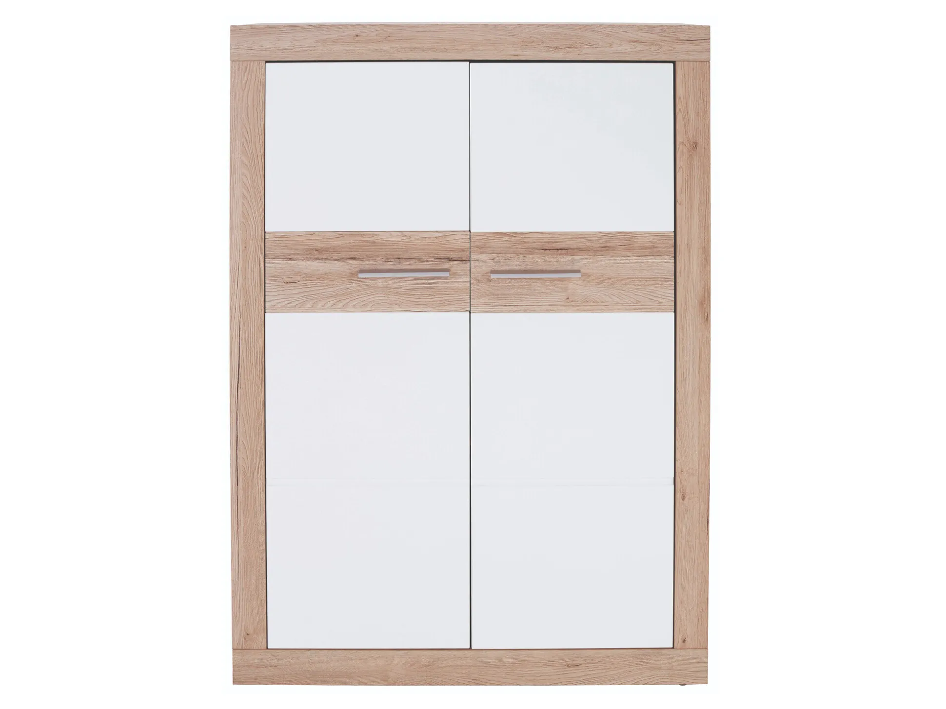 Skænk Romfera 104 (Hvid + San remo eg)