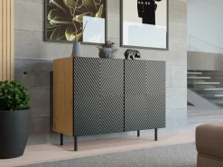 Skænk Romseru 101 (Sort + Artisan eg)