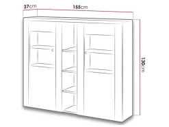 Skænk Salelbo 105 (Riviera egetræ)