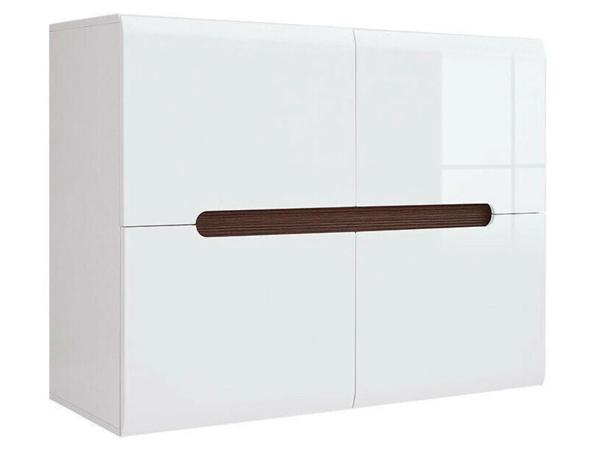 Skænk Serveso 106 (Hvid + Glansfuld hvid)