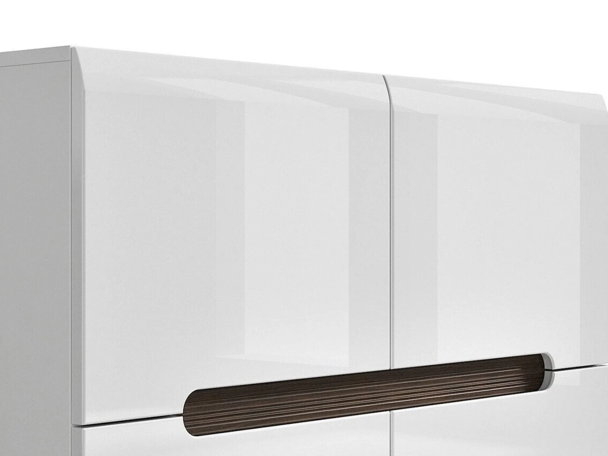 Skænk Serveso 106 (Hvid + Glansfuld hvid)