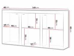 Skænk Soca I (Hvid)