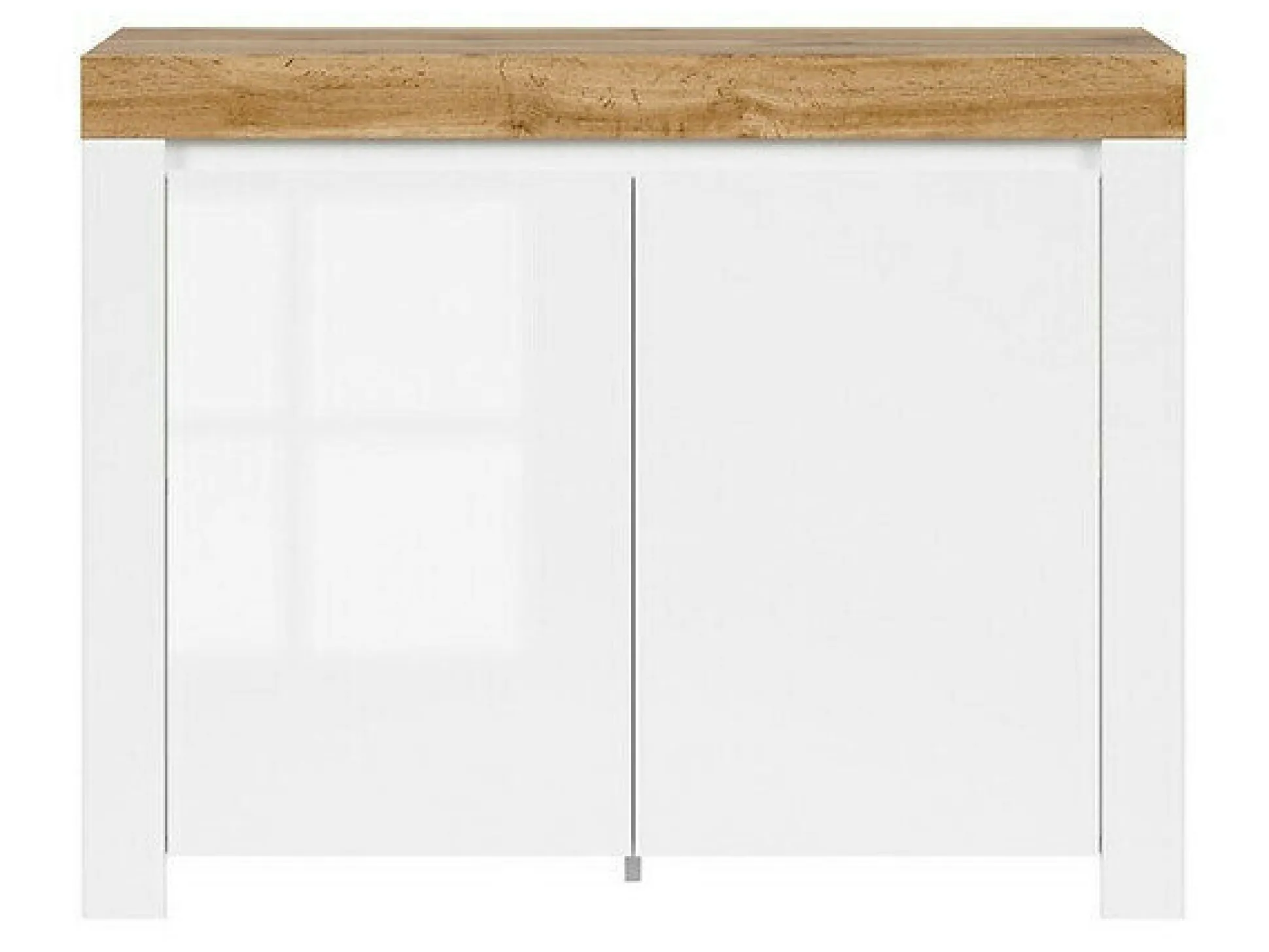 Skænk Sonsoru 101 (Hvid + Glansfuld hvid + Wotan eg)