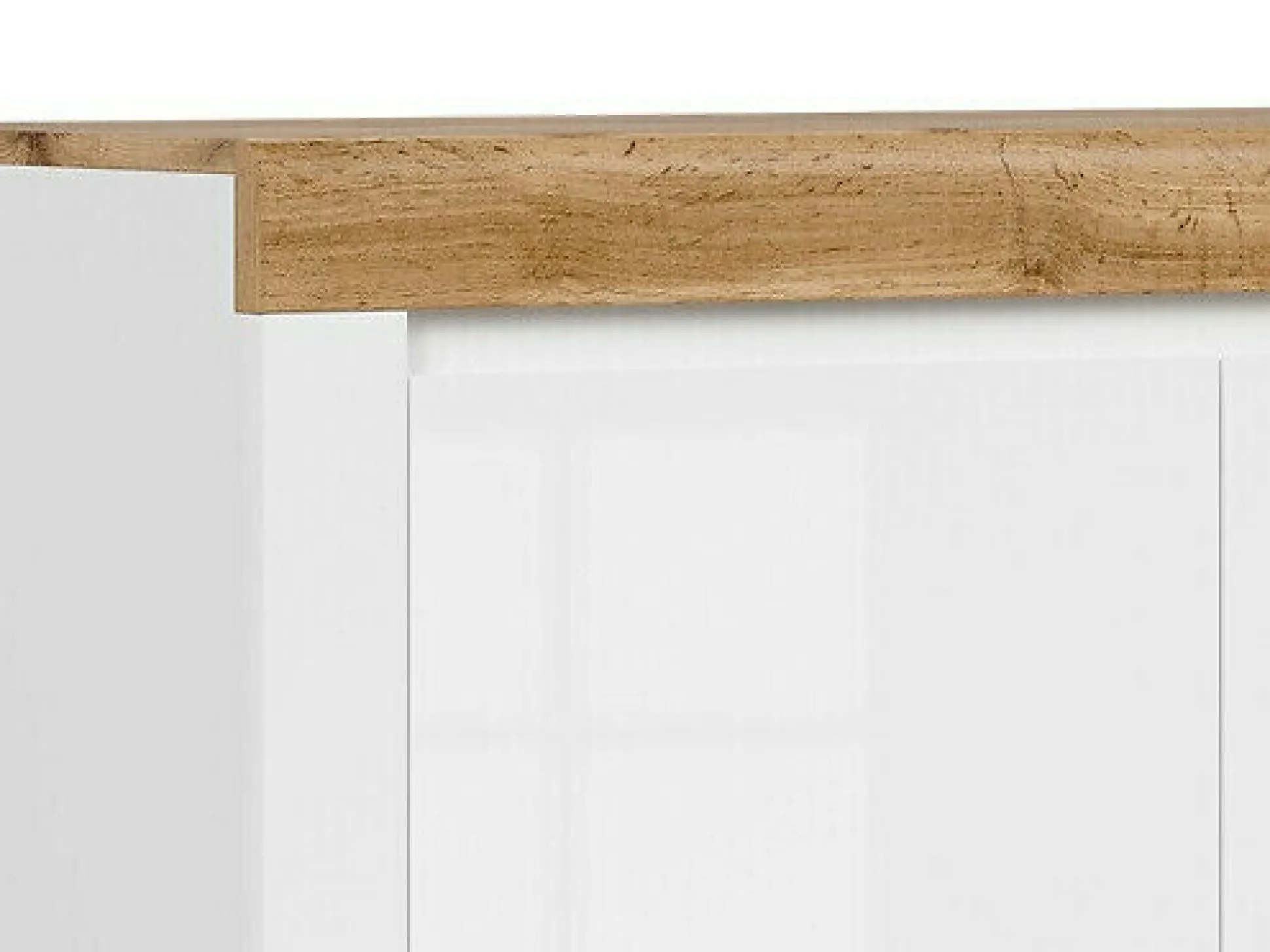 Skænk Sonsoru 101 (Hvid + Glansfuld hvid + Wotan eg)