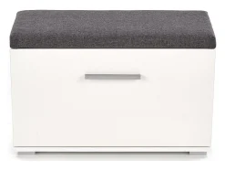 Skoskab Cirveso 117 (Hvid + Glansfuld hvid + Grå)