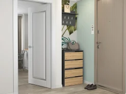 Skoskab Mandeville 223 (Antracit + Artisan eg)