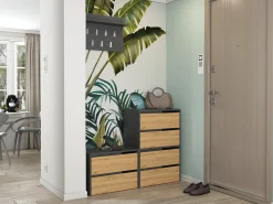 Skoskab Mandeville 222 (Antracit + Artisan eg)