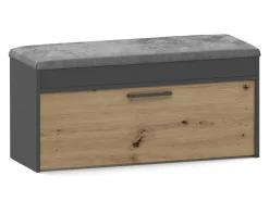 Skoskab Mandeville 216 (Antracit + Artisan eg)