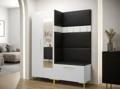 Skoskab Nomal (Hvid + Gylden)