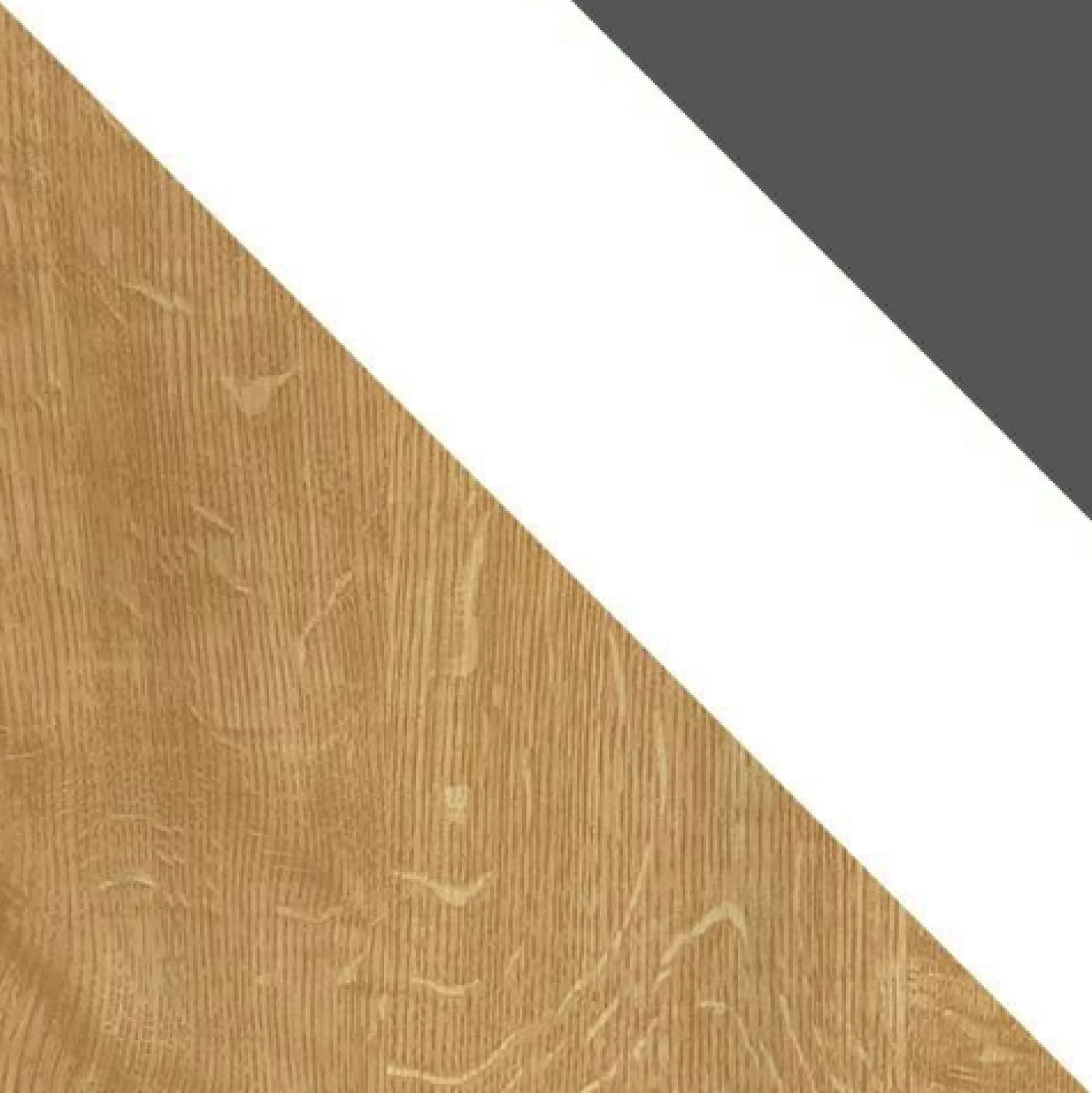 Skrivebord Balvire 111 (Lys eg + Hvid + Grå)