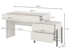 Skrivebord Etsore 107
