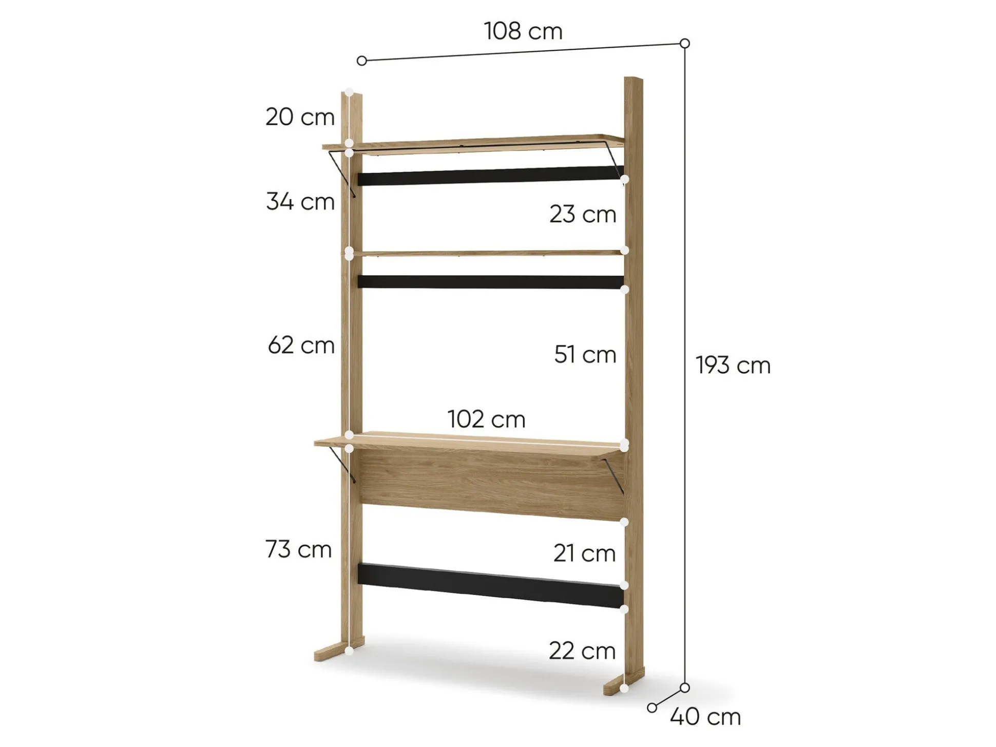 Skrivebord Feleliu 103