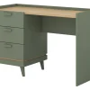 Skrivebord Fertalu 103 (Grøn + Egetræ)