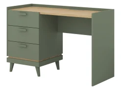 Skrivebord Fertalu 103 (Grøn + Egetræ)