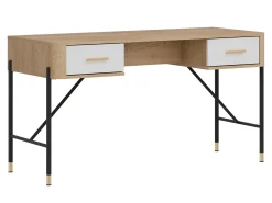 Skrivebord Flosora 144 (Hvid)